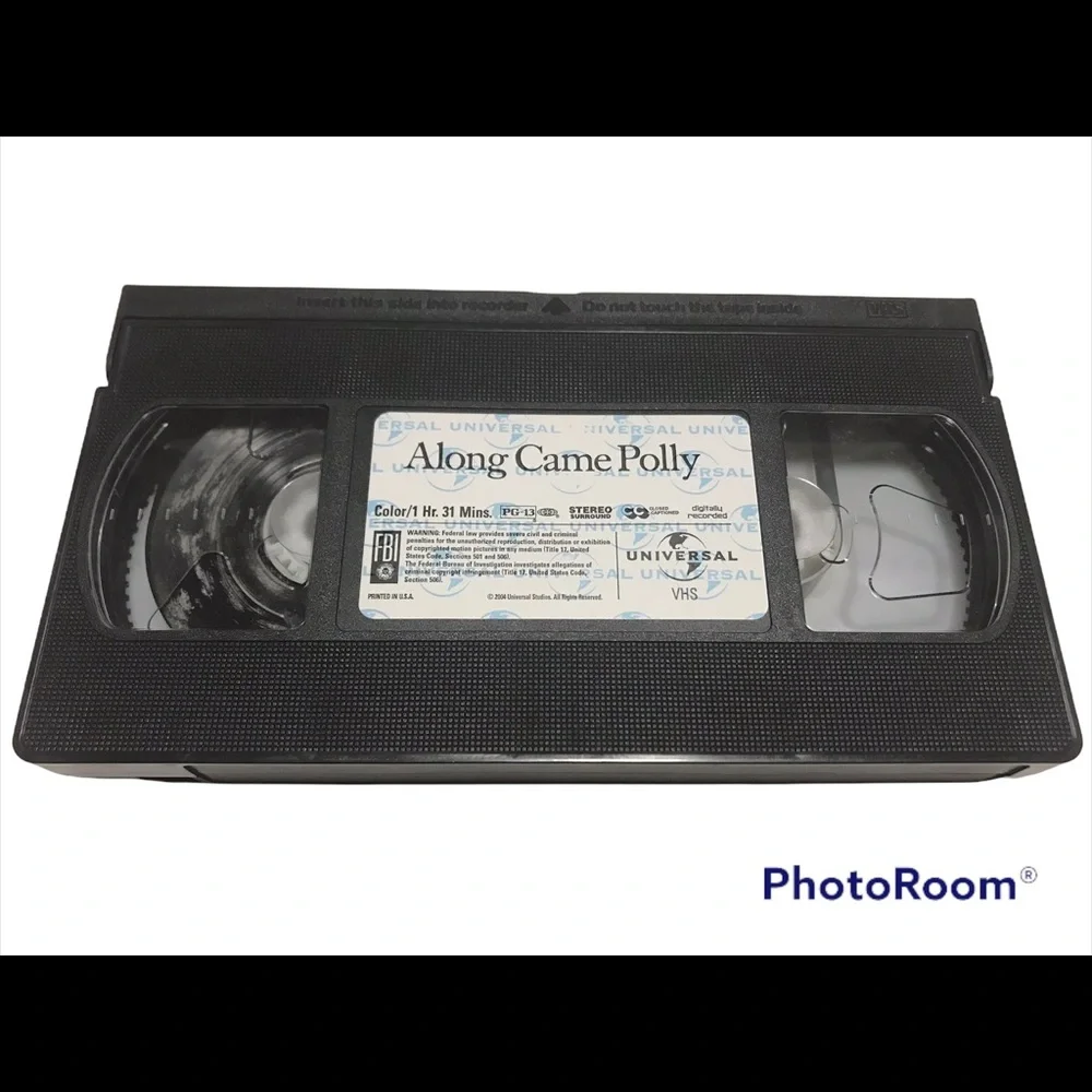 Along Came Polly VHS 2004 Video Tape - UNTESTED